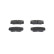 Brake Pad Set, disc brake BP782 Bosch, Thumbnail 2