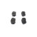 Brake Pad Set, disc brake BP782 Bosch, Thumbnail 3