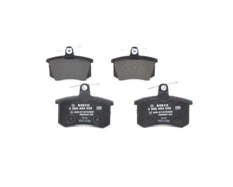 Brake Pad Set, disc brake BP783 Bosch, Image 4