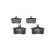 Brake Pad Set, disc brake BP783 Bosch, Thumbnail 4