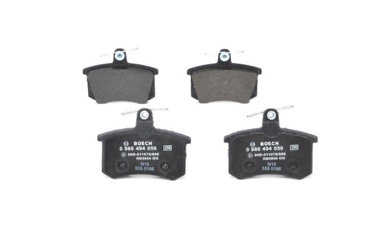 Brake Pad Set, disc brake BP783 Bosch, Image 4
