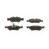 Brake Pad Set, disc brake BP788 Bosch