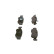 Brake Pad Set, disc brake BP788 Bosch, Thumbnail 2