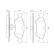 Brake Pad Set, disc brake BP788 Bosch, Thumbnail 5