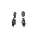 Brake Pad Set, disc brake BP789 Bosch, Thumbnail 4