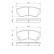 Brake Pad Set, disc brake BP794 Bosch, Thumbnail 7