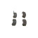 Brake Pad Set, disc brake BP797 Bosch, Thumbnail 2