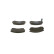 Brake Pad Set, disc brake BP797 Bosch, Thumbnail 3