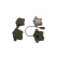 Brake Pad Set, disc brake BP921 Bosch, Thumbnail 4