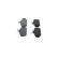 Brake Pad Set, disc brake BP922 Bosch, Thumbnail 3
