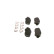 Brake Pad Set, disc brake BP927 Bosch, Thumbnail 2