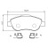 Brake Pad Set, disc brake BP927 Bosch, Thumbnail 5