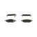 Brake Pad Set, disc brake BP929 Bosch