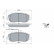 Brake Pad Set, disc brake BP930 Bosch, Thumbnail 6