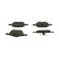 Brake Pad Set, disc brake BP935 Bosch, Thumbnail 3