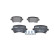 Brake Pad Set, disc brake BP937 Bosch, Thumbnail 2