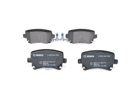 Brake Pad Set, disc brake BP937 Bosch, Image 4