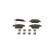 Brake Pad Set, disc brake BP939 Bosch