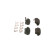 Brake Pad Set, disc brake BP939 Bosch, Thumbnail 2