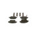 Brake Pad Set, disc brake BP939 Bosch, Thumbnail 3