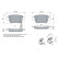 Brake Pad Set, disc brake BP939 Bosch, Thumbnail 5