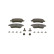Brake Pad Set, disc brake BP942 Bosch