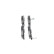 Brake Pad Set, disc brake BP943 Bosch, Thumbnail 7