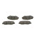 Brake Pad Set, disc brake BP947 Bosch, Thumbnail 5