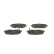 Brake Pad Set, disc brake BP947 Bosch, Thumbnail 6