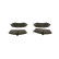 Brake Pad Set, disc brake BP948 Bosch, Thumbnail 3