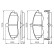 Brake Pad Set, disc brake BP948 Bosch, Thumbnail 5