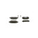 Brake Pad Set, disc brake BP952 Bosch, Thumbnail 3