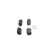 Brake Pad Set, disc brake BP952 Bosch, Thumbnail 4