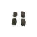 Brake Pad Set, disc brake BP953 Bosch, Thumbnail 2