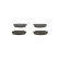 Brake Pad Set, disc brake BP955 Bosch, Thumbnail 3