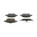 Brake Pad Set, disc brake BP963 Bosch, Thumbnail 3