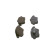 Brake Pad Set, disc brake BP963 Bosch, Thumbnail 4