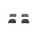Brake Pad Set, disc brake BP965 Bosch, Thumbnail 3