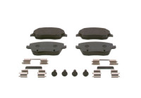 Brake Pad Set, disc brake BP967 Bosch