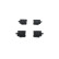 Brake Pad Set, disc brake BP968 Bosch, Thumbnail 5