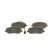 Brake Pad Set, disc brake BP978 Bosch