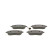 Brake Pad Set, disc brake BP978 Bosch, Thumbnail 6