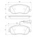 Brake Pad Set, disc brake BP978 Bosch, Thumbnail 8