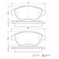 Brake Pad Set, disc brake BP984 Bosch, Thumbnail 6