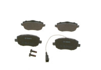 Brake Pad Set, disc brake BP985 Bosch