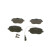 Brake Pad Set, disc brake BP985 Bosch