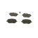 Brake Pad Set, disc brake BP985 Bosch, Thumbnail 3