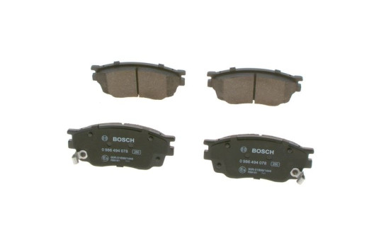 Brake Pad Set, disc brake BP988 Bosch