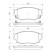 Brake Pad Set, disc brake BP988 Bosch, Thumbnail 6