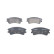 Brake Pad Set, disc brake BP989 Bosch, Thumbnail 4